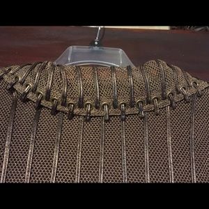 Alexandra Rosati Bronze Mesh Jacket Size 10
